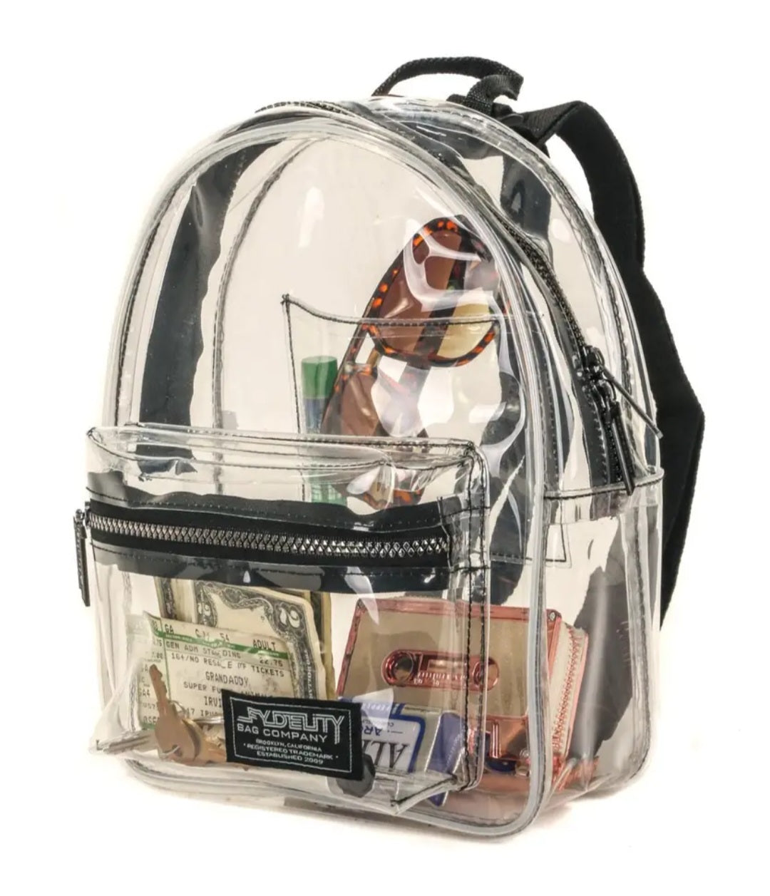 FYDELITY - Mini Back Pack - Crystal Clear