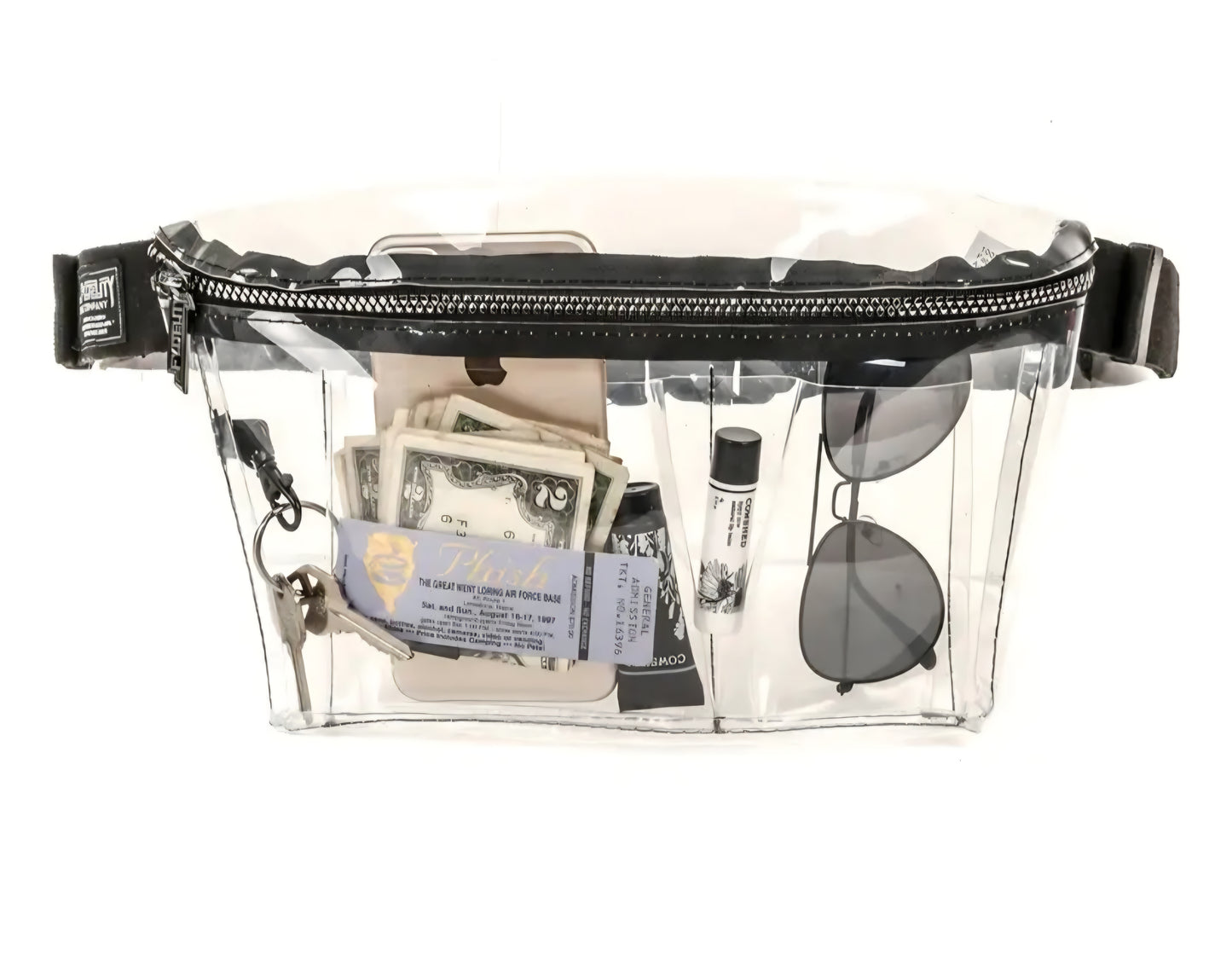 FYDELITY - Crystal Clear XL Fanny Pack