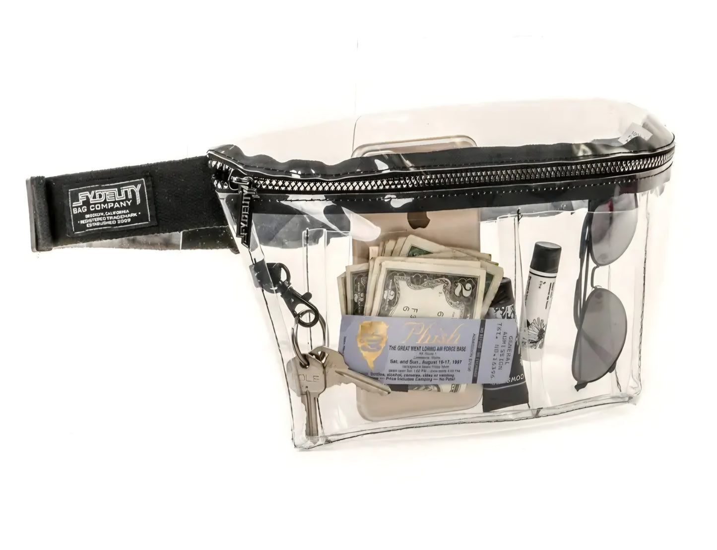 FYDELITY - Crystal Clear XL Fanny Pack