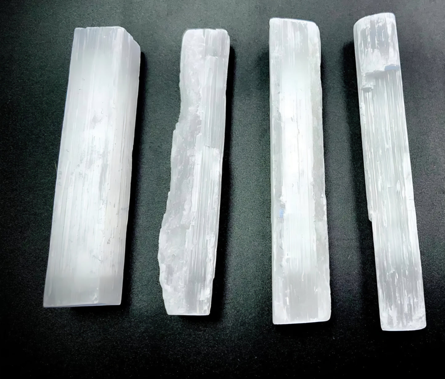 Selenite Crystal Wands 4"